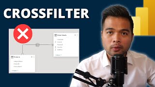 CROSSFILTER DAX Basics  How to use the CROSSFILTER DAX function in Power BI in 2024 [upl. by Player]