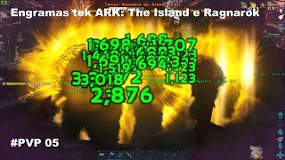 Liberando engramas tek ARK The Island e Ragnarok [upl. by Itaws7]