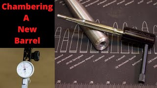 Chambering a new barrel for the wifes rifle PT 2 65 Creedmoor [upl. by Evangelia109]