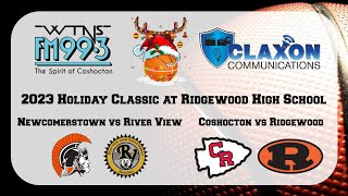 2023 Holiday Classic  Day 1 at Ridgewood High School  OHSAA Boys Basketball from FM 993 WTNS [upl. by Aylat]