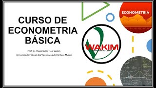 Aula 1  Álgebra Matricial  Curso de Econometria Básica [upl. by Lesnah249]