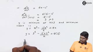 Maxima and Minima Problem No 5  Application of Derivatives  Diploma Maths  II [upl. by Esserac539]