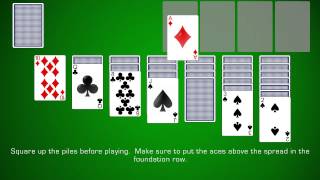 How To Play Klondike Solitaire [upl. by Arras]