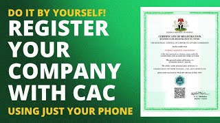 How to Register Your Company with CAC online in 2024 Private Company Limited by Shares [upl. by Camey555]