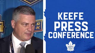 Sheldon Keefe  NHL Draft Media Availability  June 29 2023 [upl. by Pratt338]