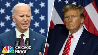 Recap Biden amp Trump cruise to victory in Illinois presidential primary election [upl. by Estele]