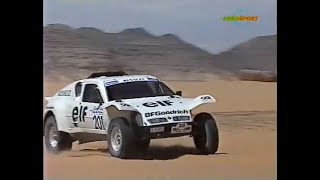 1993 Pharaohs Rally Raid  Stage 7  Citroen ZX  Mitsubishi Pajero  Eurosport [upl. by Filia]