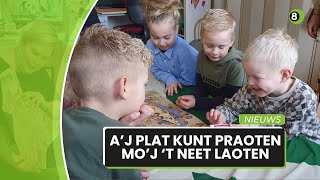 Achterhoekse peuters leren met lespakket plat praoten op de basisschool [upl. by Won]