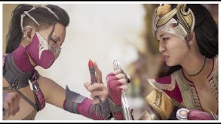 MK1 Mileena Sad Intro Dialogues Including Omniman [upl. by Waddell793]