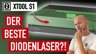 xTool S1 Diodenlaser im ausführlichen Test Lohnt sich der Kauf • bester DiodenLaser am Markt [upl. by Clarence]