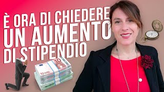 COME CHIEDERE UN AUMENTO DI STIPENDIO  Per Marketing amp Comunicazione [upl. by Claudianus547]