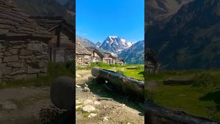 The most beautiful hiking route in Arolla Switzerland 🇨🇭🥾🏔️ swissalps nature escape [upl. by Esinej]