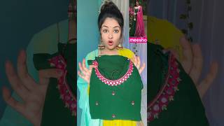 Meesho Anarkali dress with dupatta haul ✨😱 Meesho haul 💝 fashion meesho meeshohaul [upl. by Kiernan260]