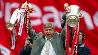 Arsène Wenger  The Invincibles 19962018 Goodbye Arsenal [upl. by Ymled327]