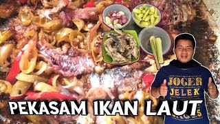 CARA MEMBUAT PEKASAM IKAN LAUT  masakan khas Dayak Kalimantan [upl. by Netsirhc]