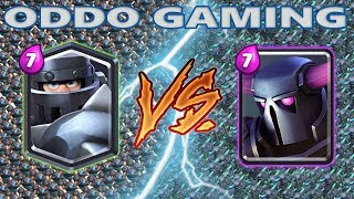 MEGA KNIGHT VS PEKKA  CLASH ROYALE BATTLE 49 [upl. by Souza]