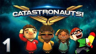 Catastronauts  1  OVERCOOKED IN SPACE 4Player Gameplay [upl. by Nike422]