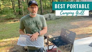 Ultimate Flat Pack Portable Camping Grill [upl. by Rafaj132]