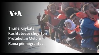 Tiranë Gjykata Kushtetuese shqyrton Protokollin Meloni  Rama për migrantët [upl. by Evelc442]