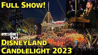 Disneyland Candlelight Processional 2023 with Brie Larson [upl. by Eidda]