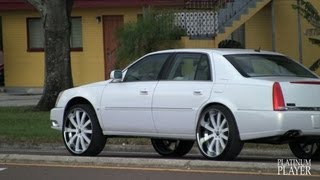 CADILLAC DTS on STAGGERED FORGIATO CONCAVO ST PETE [upl. by Allison]