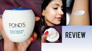 Ponds cold cream review  cold cream for winters  cream for dry skin  ponds cold cream [upl. by Deirdre339]