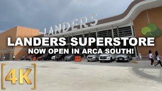 The BIGGEST Landers Superstore Yet NOW OPEN in Arca South Taguig  Full Walking Tour  Philippines [upl. by Rod]