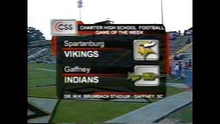 2004  Gaffney Indians vs Spartanburg Vikings  Charter Game of the Week [upl. by Eart]