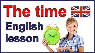 How to tell the time in English  English lesson [upl. by Richma]