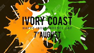 Happy Independence Day in Ivory Coast 🇨🇮 🇨🇮 🇨🇮 independenceday ivorycoast [upl. by Sukcirdor820]