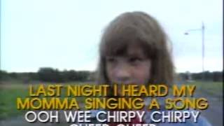 Chirpy Chirpy Cheep Cheep  Video Karaoke Pioneer [upl. by Blodget]