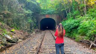 ExploringTerryville ct train tunnel [upl. by Ahsya64]