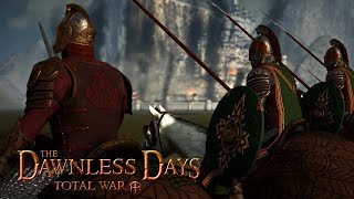 ROHAN RIDES TO MINAS TIRITH  Dawnless Days Total War Multiplayer Siege [upl. by Arden]