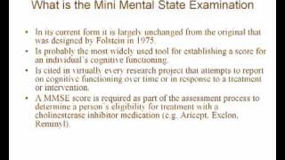 Cognitive Disorders Assessment and Testing – Psychiatry  Lecturio [upl. by Mailli180]