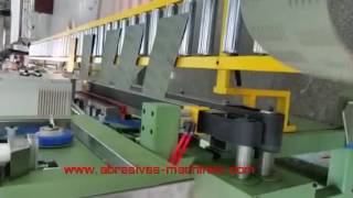 Abrasives belt skiving machine [upl. by Mary]