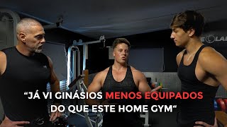 BRUNO MOTA VEIO AO MELHOR HOME GYM DE PORTUGAL  CHEST DAY [upl. by Haidabo]