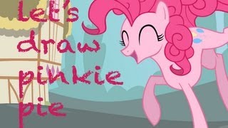 Lets Draw Pinkie Pie [upl. by Novoj]