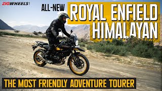 Allnew Royal Enfield Himalayan First Ride Review  All ready for an adventure  ZigWheels [upl. by Giuditta]