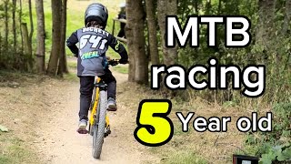 MTB racing as a 5 year old [upl. by Ling739]