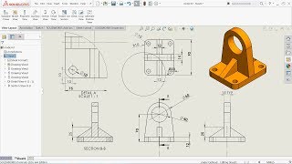 Solidworks Drawing Basics [upl. by Caras261]