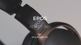 EPOS ADAPT 360 Kablosuz Kulaklık İncelemesi [upl. by Isborne649]