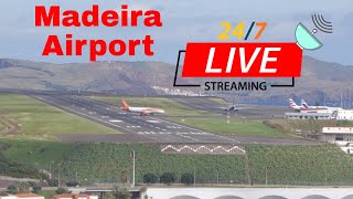 Madeira Airport LIVE 247 ATC [upl. by Sylas641]