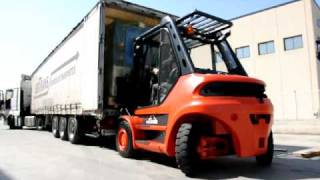 Carretillas Linde de Ocasión Linde H60 D de CLBarcelonaSL usadas used forklift trucks [upl. by Airtemak]