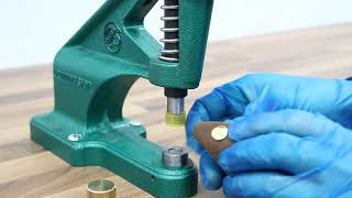 How To Set DoubleCap Rivets Using Green Machine® [upl. by Gee131]