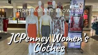 JCPENNEY WOMEN’S CLOTHES SHOP WITH ME  JCPENNEY DRESSES  JCPENNEY SHOPPING  JCPENNEY CLOTHES [upl. by Borchers]