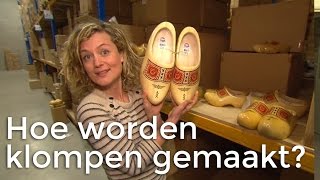 Hoe worden klompen gemaakt  Het Klokhuis [upl. by Animas928]