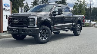 2024 Ford F350 LARIAT Tremor  Spray in Liner Black Appearance Review  Island Ford [upl. by Akiemaj143]