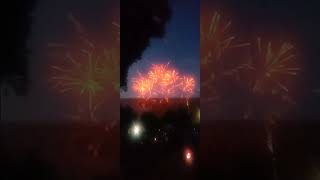 Our 4th of July annual family picnic fireworks show 2024 scene 1 [upl. by Metabel]