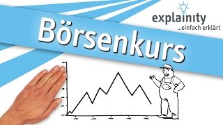 Börsenkurs einfach erklärt explainity® Erklärvideo [upl. by Enineg937]