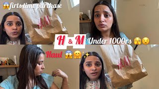 HampM haul 😱 only under 1000rs 😧😍amp Pantaloons haul under 1500rs  worth it or not haulvideo hauls [upl. by Ynnep]